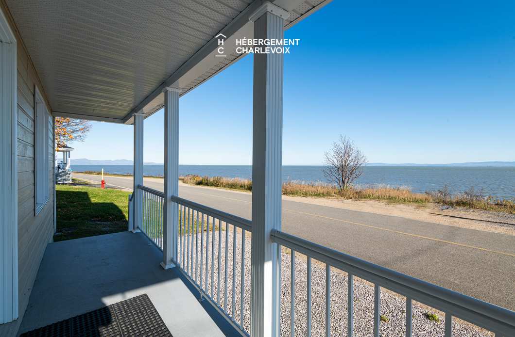 Le 1368 - Une vue sublime sur le fleuve St-Laurent à deux pas du Massif